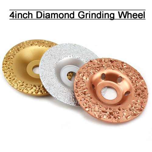 Brazed diamond grinding - 4'',